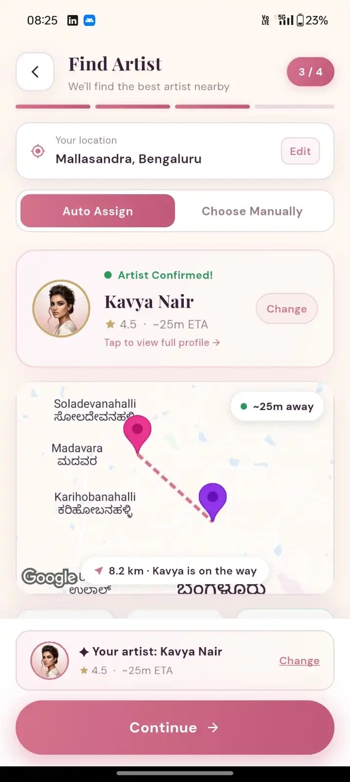 Live arrival tracking & Safety Centre